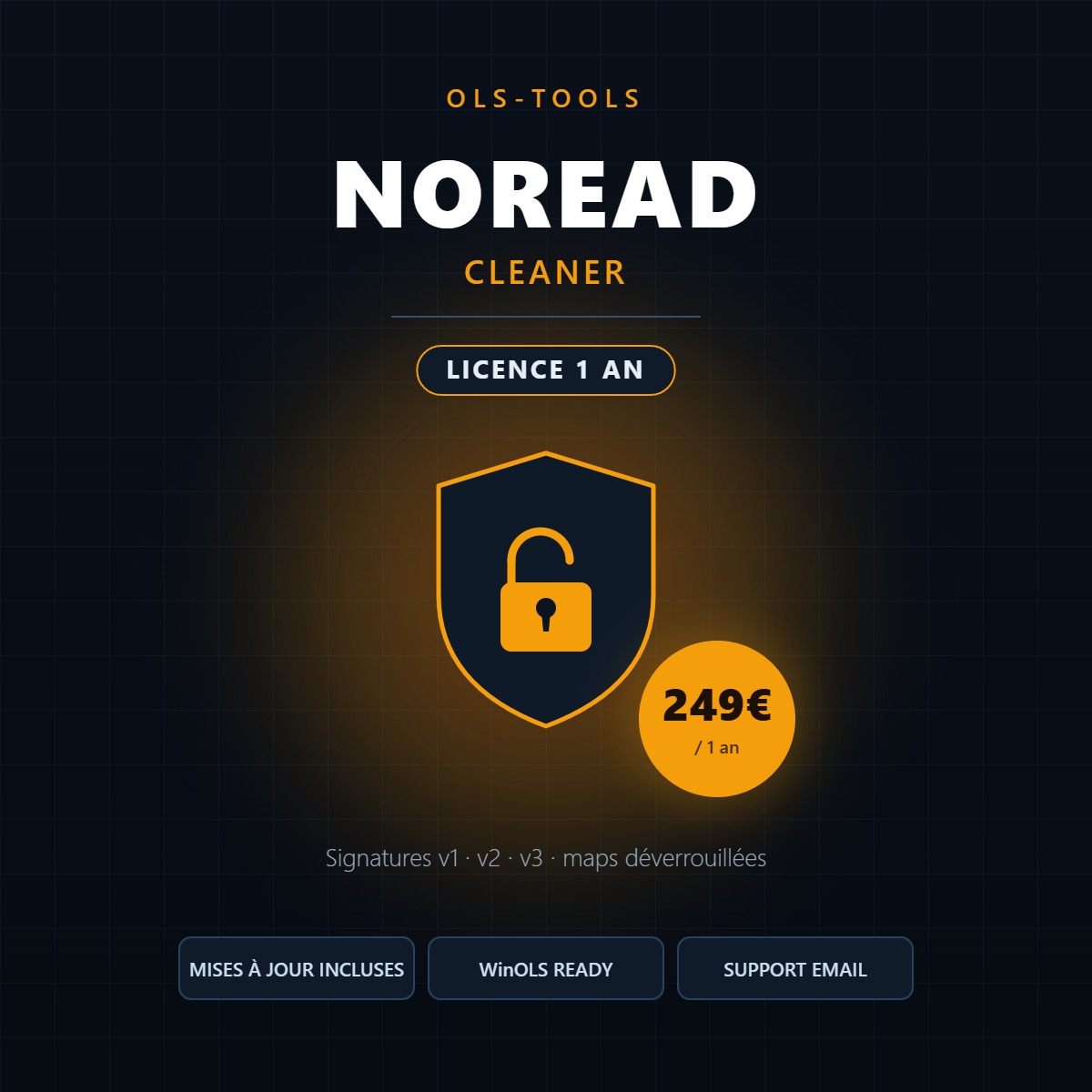 NOREAD Cleaner licence 1 an